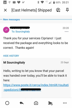 Italian Forwarding Address 484 Italian Forwarding Address 484